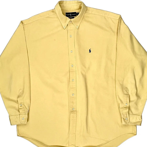 Blake Ralph Lauren Shirt - 2XL Yellow Cotton