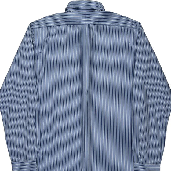 Ralph Lauren Striped Shirt - Small Blue Cotton