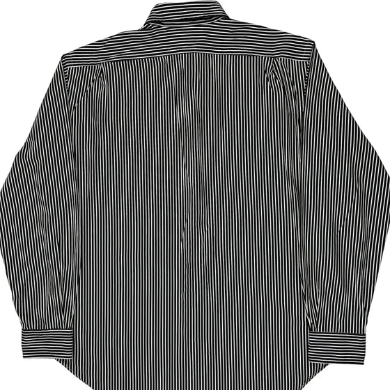 Bradford Ralph Lauren Striped Shirt - XL Black & White Cotton