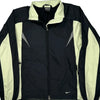 Nike Track Jacket - Large Black Polyester