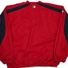 Nationals Majestic Graphic Windbreaker - 2XL Red Polyester