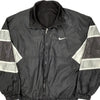 Nike Jacket - Large Black Polyester