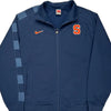 Syracuse Nike College Track Jacket - Medium Navy Polyester