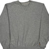 Carhartt Sweatshirt - 2XL Grey Cotton Blend