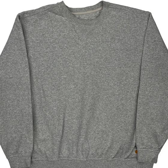 Carhartt Sweatshirt - 2XL Grey Cotton Blend