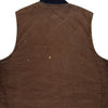 Carhartt Gilet - 2XL Brown Cotton