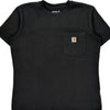 Carhartt T-Shirt - Medium Black Cotton