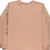 Carhartt Graphic Long Sleeve T-Shirt - XL Pink Cotton