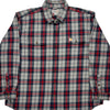 Plaid Pattern Carhartt Checked Flannel Shirt - 3XL Multicoloured Cotton