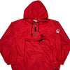 Packable In Pocket Marlboro Windbreaker - Large Red Nylon