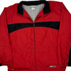 Reebok Jacket - Large Red Polyester