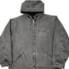 Carhartt Tall Jacket - 4XL Grey Cotton Blend