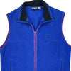 Fleece Patagonia Gilet - Large Blue Polyester