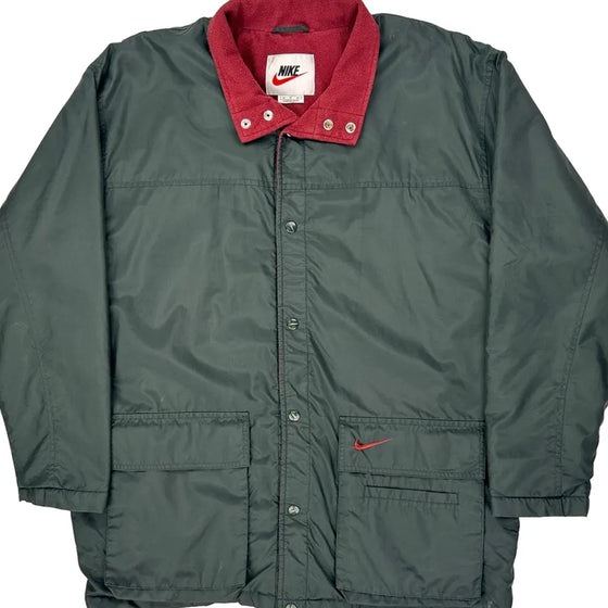 Nike Jacket - Medium Green Polyester