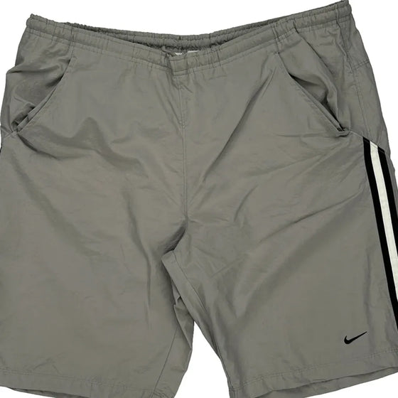 Nike Sport Shorts - Large Grey Polyester