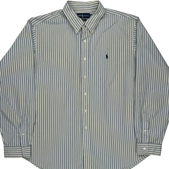 Ralph Lauren Collared Shirt - 2XL White Cotton