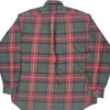 Ralph Lauren Checked Flannel Shirt - XL Red Cotton