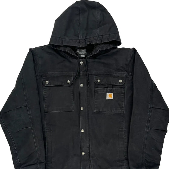 Carhartt Jacket - Large Black Cotton Blend