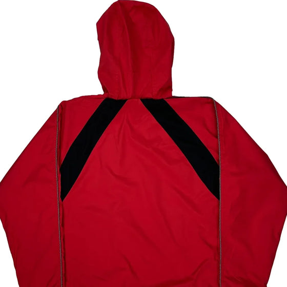 Reebok Windbreaker - Medium Red Polyester