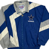 Dallas Cowboys Starter Nfl Jacket - Large Blue Nylon