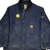 Mechanical Group Carhartt Jacket - 2XL Blue Cotton