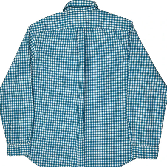 Ralph Lauren Checked Shirt - XL Blue Cotton