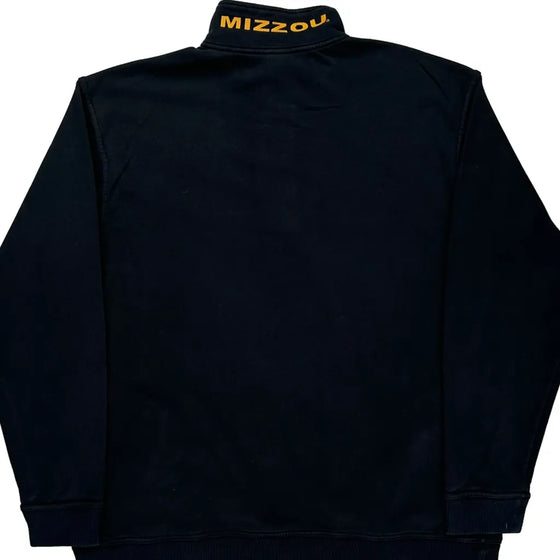 Mizzou Nike 1/4 Zip - XL Black Cotton Blend