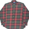 Ralph Lauren Checked Flannel Shirt - XL Red Cotton