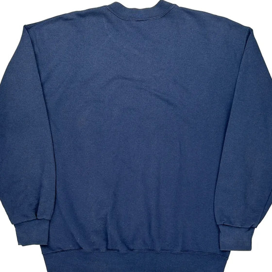 Wide World Of Sports Nutmeg Graphic Sweatshirt - Large Blue Cotton