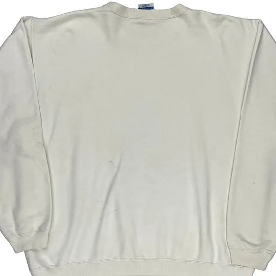 Tommy Hilfiger Sweatshirt - Medium White Cotton