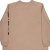 Carhartt Long Sleeve T-Shirt - XL Pink Cotton