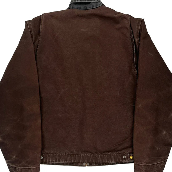 Carhartt Tall Jacket - Large Brown Cotton