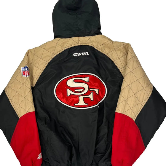 San Fransisco 49Ers Starter Nfl Jacket - XL Red Polyester