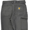 Carhartt Trousers - 26W UK 6 Grey Cotton Blend