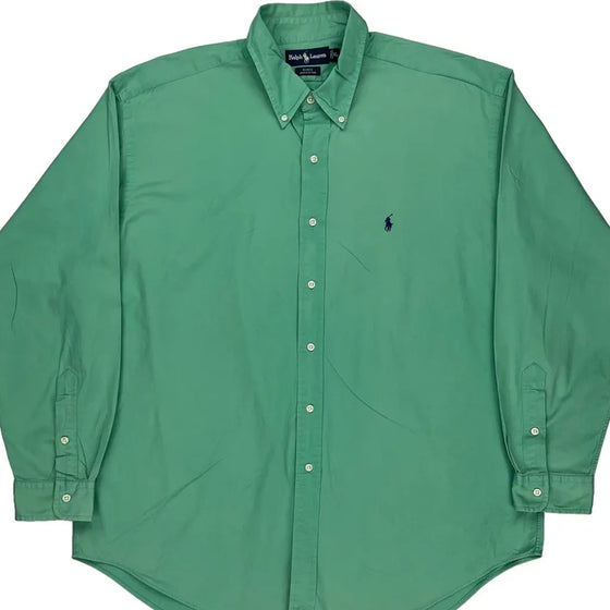 Ralph Lauren Shirt - XL Green Cotton