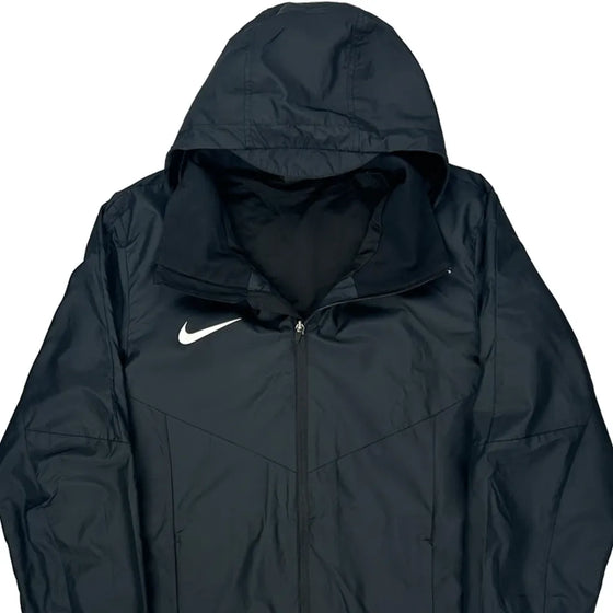 Nike Waterproof Waterproof Jacket - Medium Black Polyester