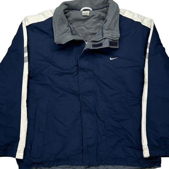 Nike Jacket - XL Navy Polyester