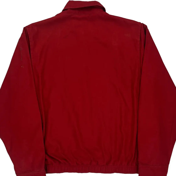 Polo Ralph Lauren Harrington Jacket - Large Red Cotton Blend