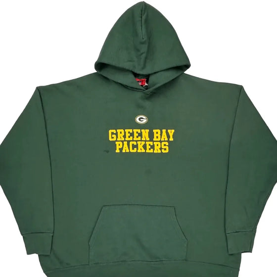 Green Bay Packers Nfl Graphic Hoodie - 2XL Green Cotton