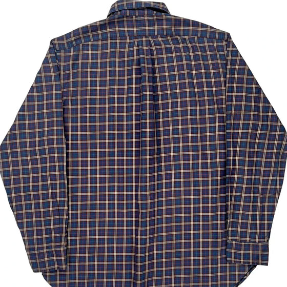 Ralph Lauren Checked Shirt - XL Blue Cotton