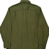 Wrangler Shirt - Medium Green Cotton Blend