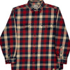 Carhartt Checked Flannel Shirt - Large Multicoloured Cotton