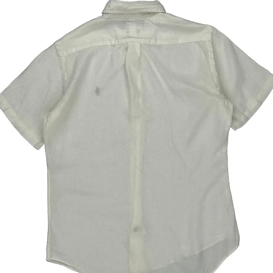 Ralph Lauren Fitted Shirt - Small White Cotton