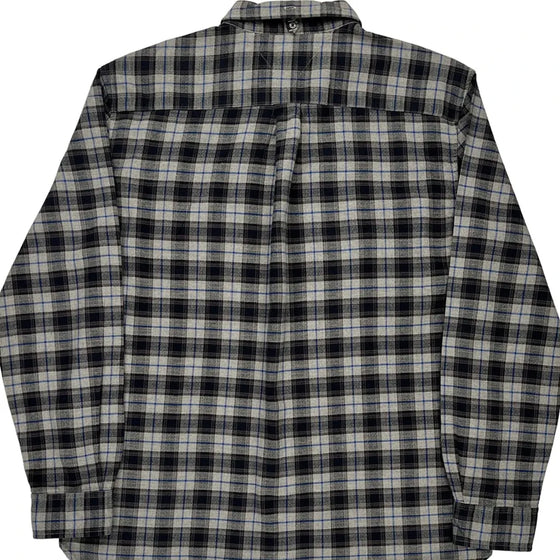 Tommy Hilfiger Checked Shirt - XL Grey Cotton