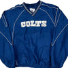 Indianapolis Colts Nfl Graphic Windbreaker - Large Blue Polyester