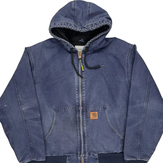 Carhartt Oversized Jacket - XL Blue Cotton