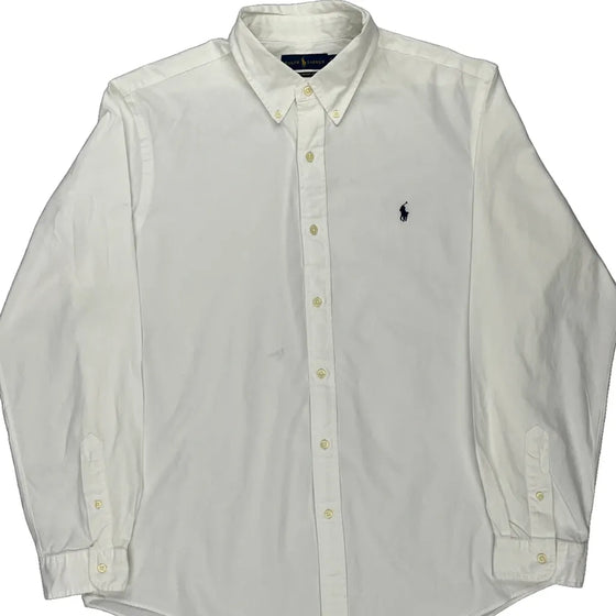 Ralph Lauren Shirt - XL White Cotton