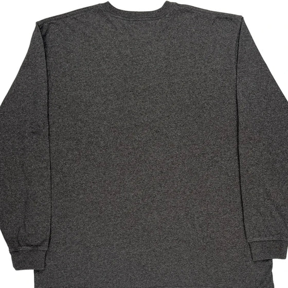 Carhartt Long Sleeve T-Shirt - XL Grey Cotton