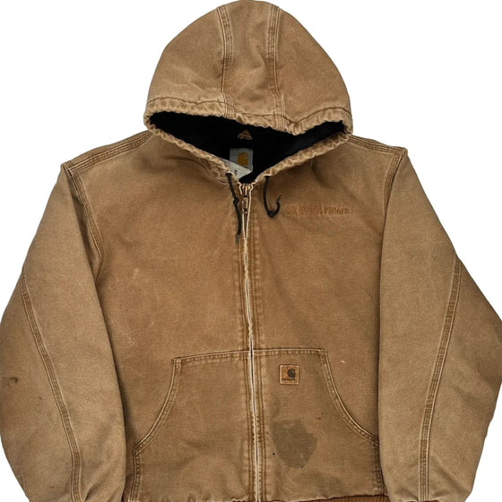 Carhartt Oversized Jacket - XL Brown Cotton