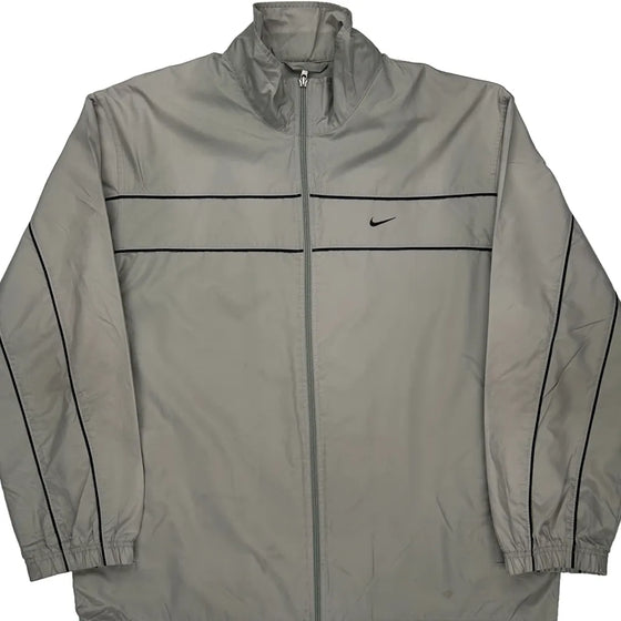 Nike Track Jacket - XL Grey Polyester